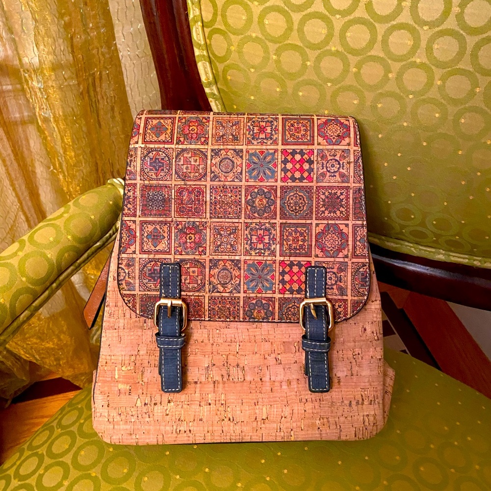 Cork Backpack new colorful